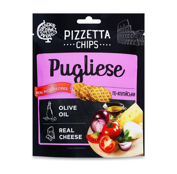 Kraukšķīgas Pizzetta krekeri Pugliese 70g