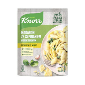 Pasta spinati ja juustu kastmega, KNORR, 160g