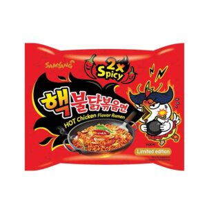 Ramen kiirnuudlid kuum kana 2x Spicy, SAMYANG, 140g