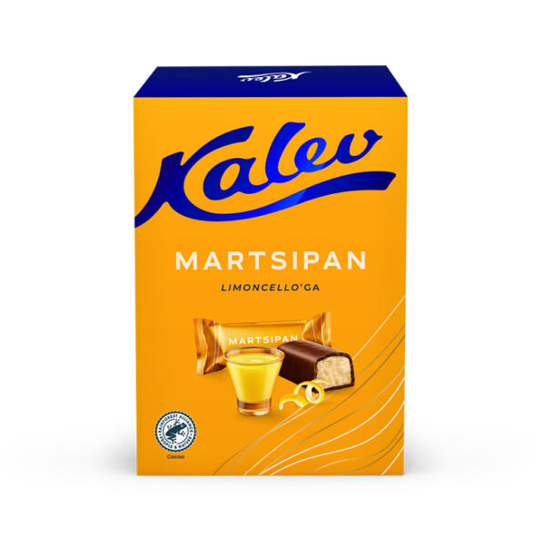 Kalev Limoncello liķiera marcipāna konfektes 150g