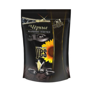 Mustad päevalilleseemned röstitud, YES, 150 g