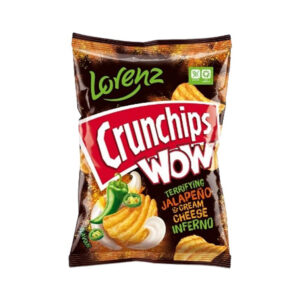 LORENZ CRUNCHIPS WOW kartulikrõpsud jalapeno ja toorjuustuga 110g