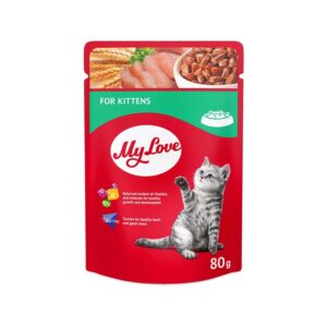 Kassitoit kassipojale, MY LOVE, 80 g