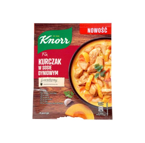 Ķirbju mērces maisījums, KNORR, 49 g