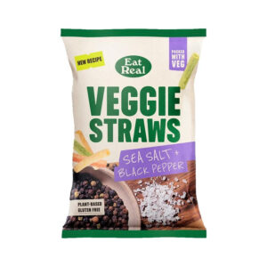Köögiviljakrõpsud meresoola ja musta pipra, EAT REAL, 110 g