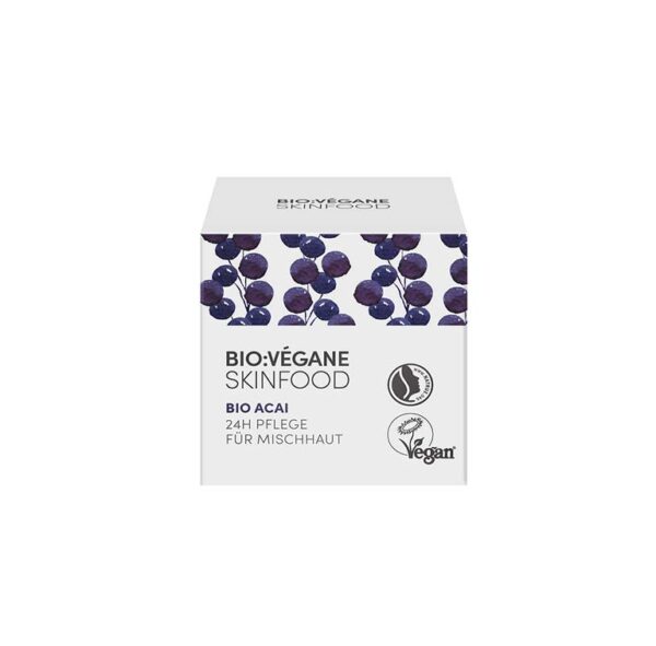 24h Krēms Organiskais ACAI, BioVegane, 50ml