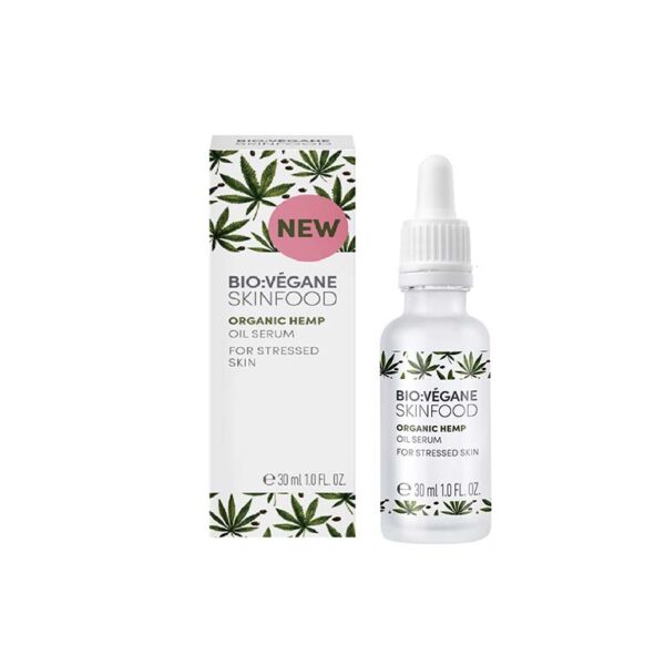 Organiska Kaņepes Sēklu Eļļas Serums, BioVegane, 30ml