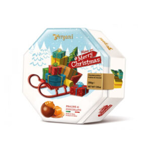 Šokolaadipralineed Jõulusaan MERRY CHRISTMAS VERGANI 200g