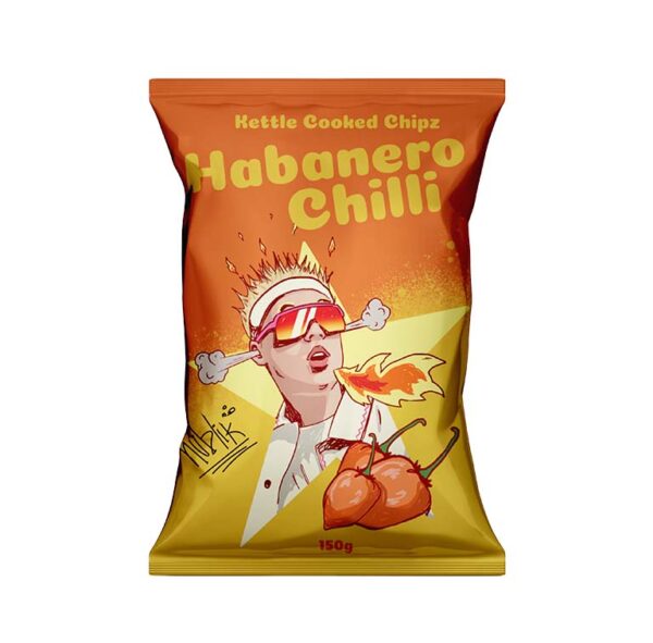 Nublu Habanero čili garšas kartupeļu čipsi, 150 g