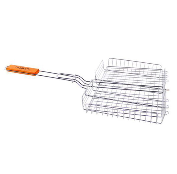 Grilsrests dziļš 31x24x60cm, hroms