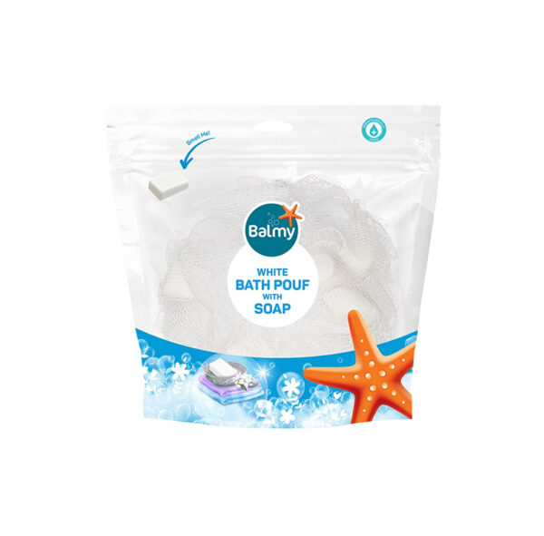 Balmy Sejas mazgāšanas salvetes ar ziepēm, dabiskas