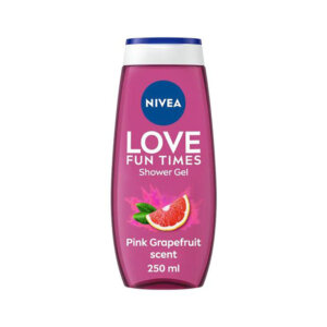 Dušigeel Love Fun Times Pink Grapefruit, NIVEA, 250 ml