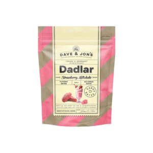 Dave & Jon’s maitsestatud datlid “Strawberry Milkshake” 125g
