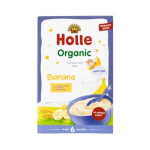 Banaani-piimapuder täisterahelvestega, HOLLE, 250 g