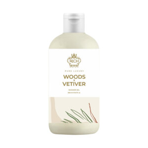 Dušigeel niisutav ja toitev Woods x Vetiver, RICH, 280 ml
