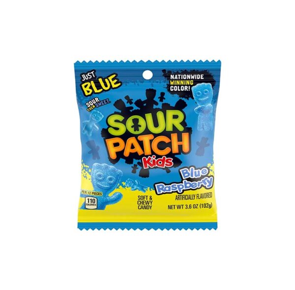 Karameles Sour Patch Kids Blue Raspberry 102G