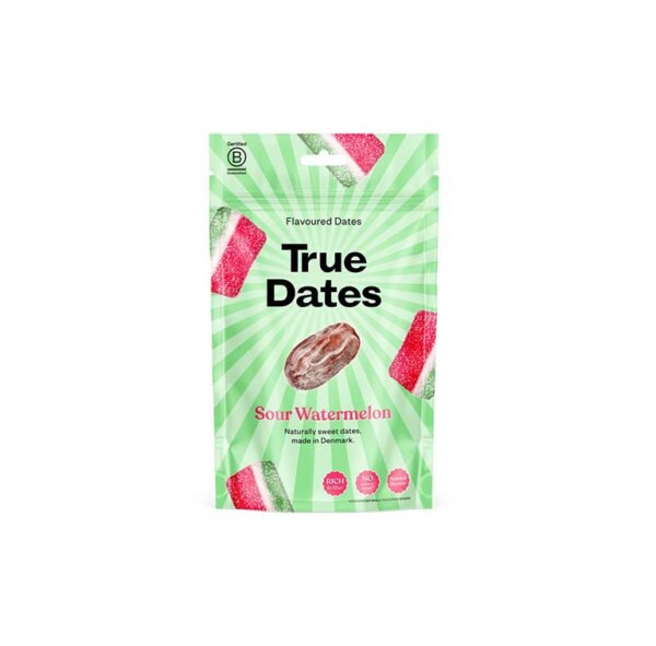 TRUE DATES Dateles ar Skābā arbūza garšu 100 g