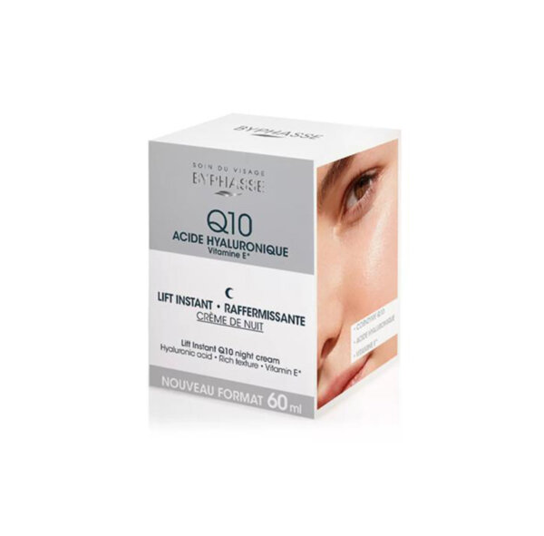 Sejas krēms Byphasse Q10 un hialuronskābes, liftinga nakts, 60 ml