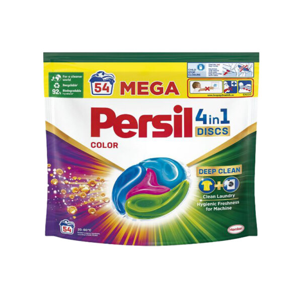 Skalbšanas kapsulas Persil Discs Color 54 mazgājumi
