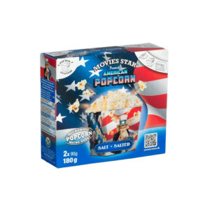 Popcorn American Movies Star pop up box Soolaga 2x90g