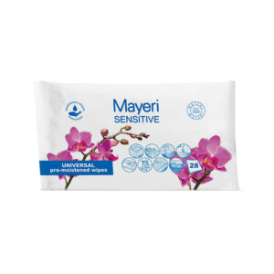 Niisked salvrätid Sensitive, MAYERI, 28 tk