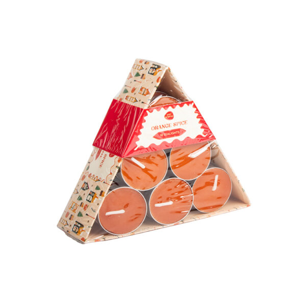 Tējas svece Pan Aroma ORANGE SPICE 18 gab.