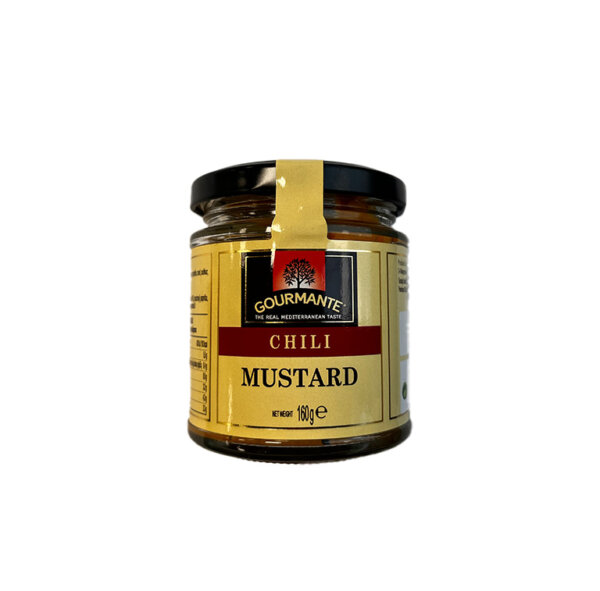 Sinep GOURMANTE ar čilli, 160g