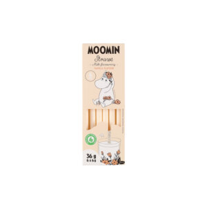 Piimakõrred Moomin Vanilje 6tk 36g