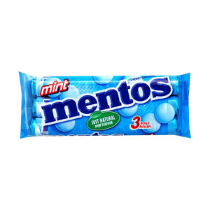 Nätsukomm Mint, MENTOS, 3x38g