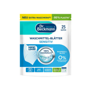 Pesuvahendi lehed Dr.Beckmann Sensitive Cotton Fresh 25tk