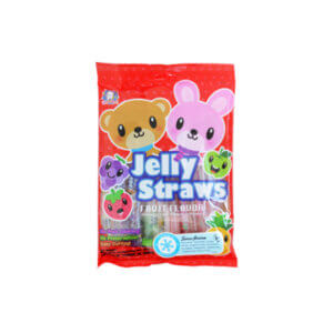 Kõrremaius Jelly Straws puuviljad 300g
