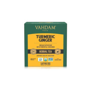 Taimetee Vahdam india Kurkumi-ingveri 30 g