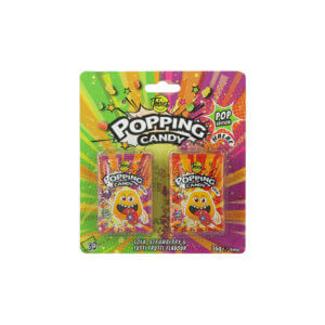 Kommipuru Tobies Popping Tutti Fruti, Maasikas ja Cola 36g