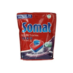 Nõudepesumasina tabletid All in 1 Extra, Somat, 75tk