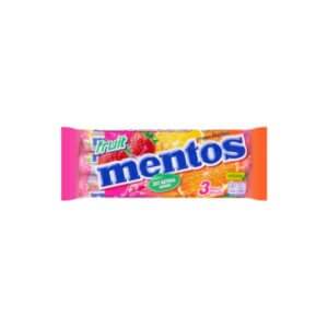 Närimiskommid Mentos Puuvilja 3x38g